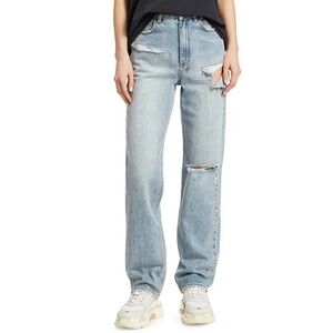 Ksubi Playback Straight Leg Jeans in Skream Trashed